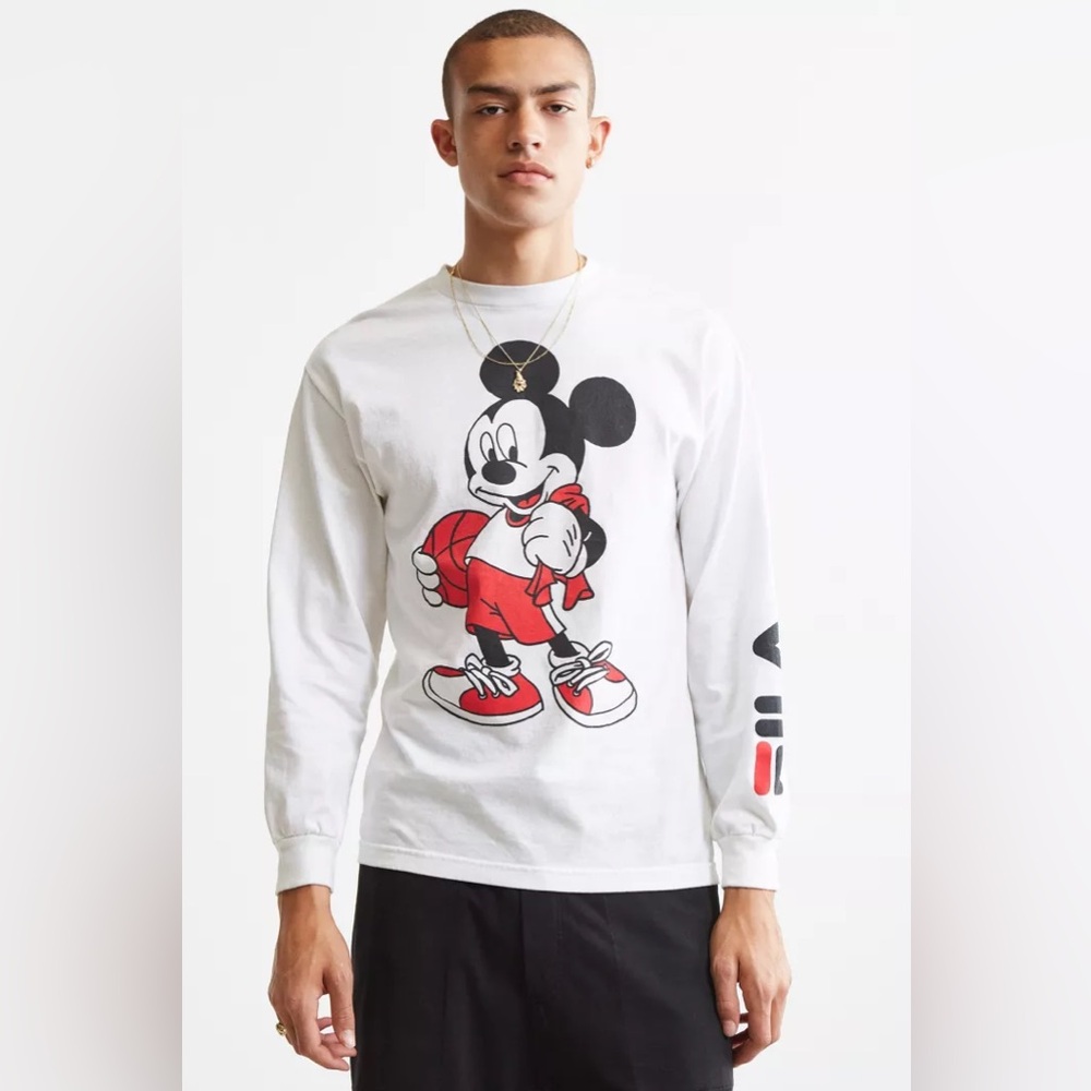 FILA X Disney Basketball Long Sleeve Tee